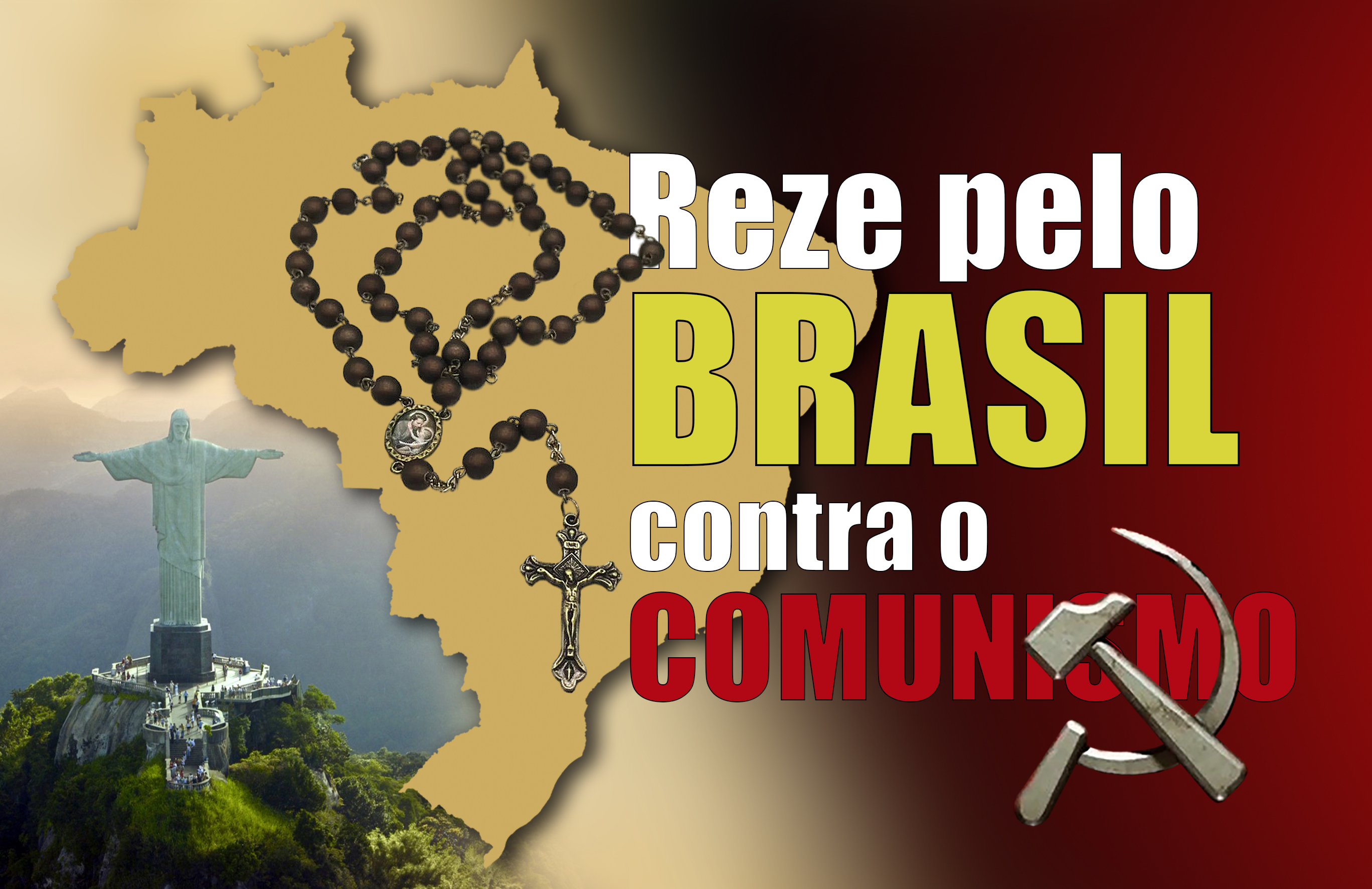 Reze pelo Brasil contra o comunismo